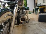 Old siren on my big Honda Shadow